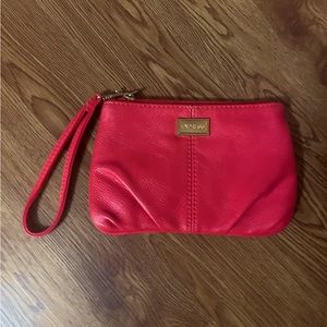 NWOT Express Wristlet bag in Coral